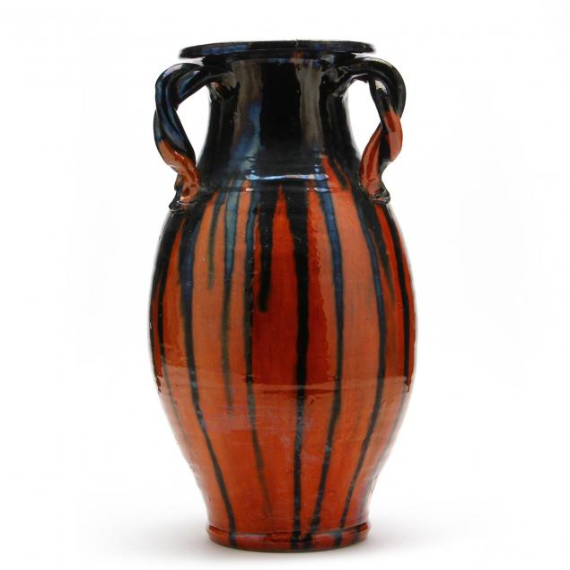 a-r-cole-pottery-baluster-vase