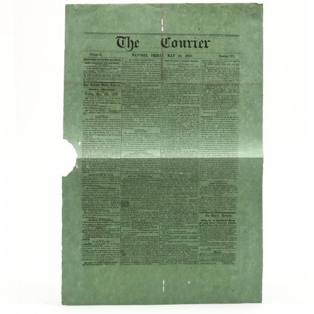 very-rare-confederate-newspaper-i-the-courier-i-natchez-mississippi