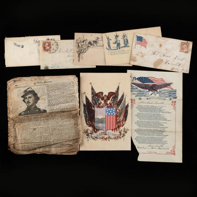 civil-war-grouping-of-union-ephemera