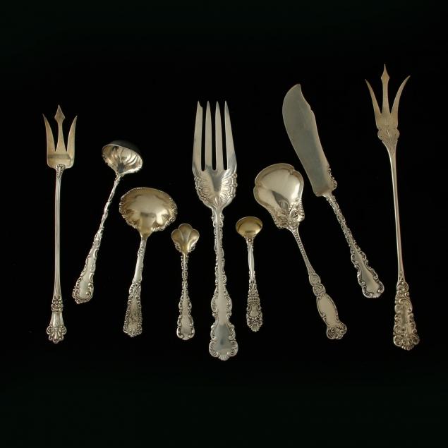 nine-antique-american-sterling-silver-servers