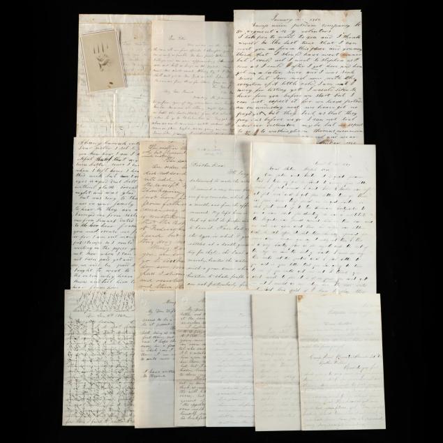 twelve-civil-war-period-union-letters