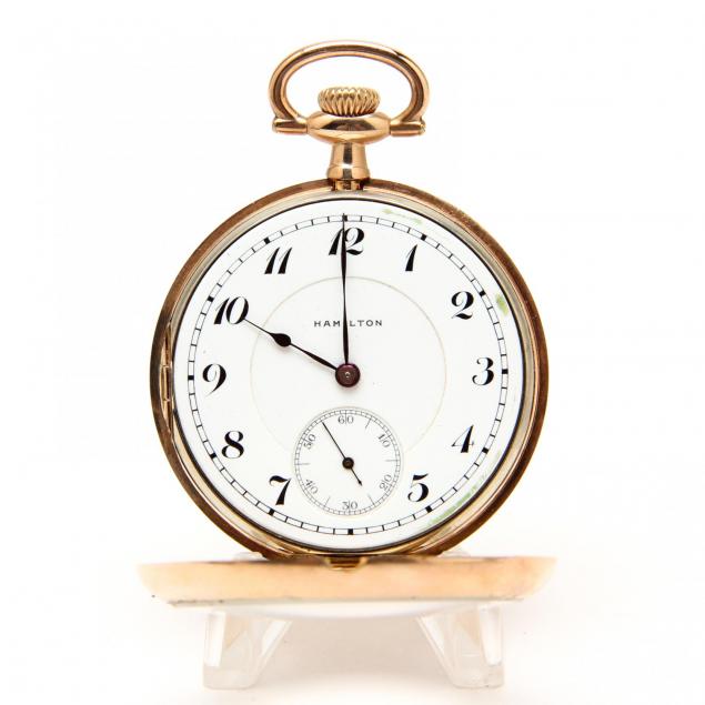 hamilton-gold-filled-pocket-watch