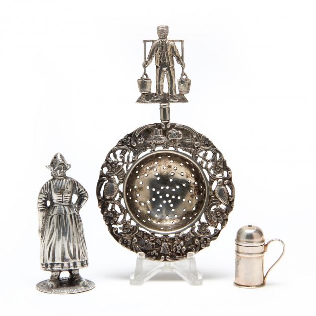 three-silver-miniatures