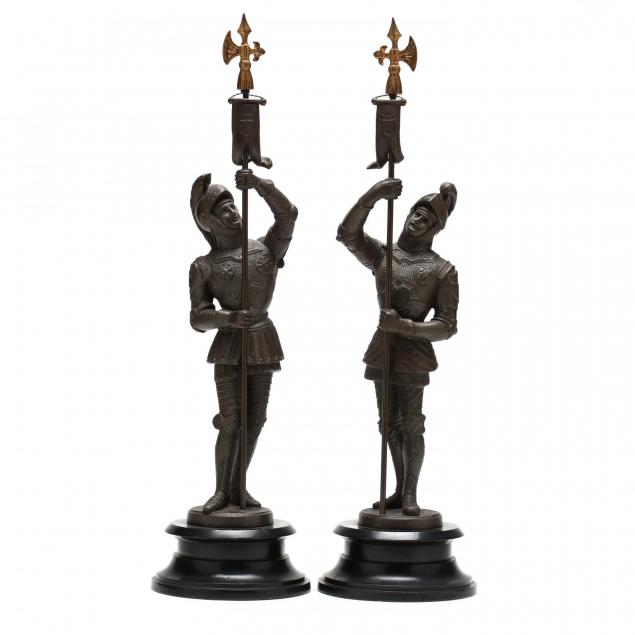 pair-of-spelter-sculptures-of-knights