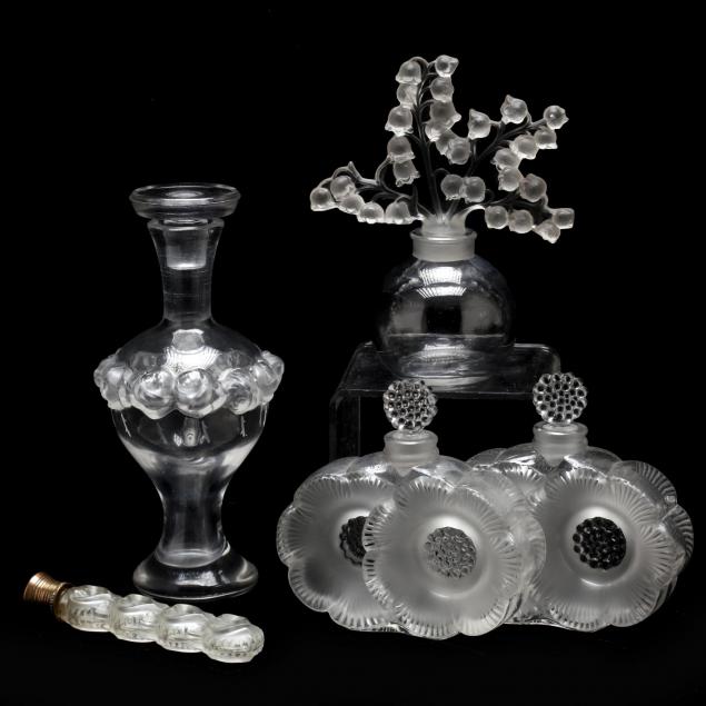 five-lalique-crystal-perfume-bottles