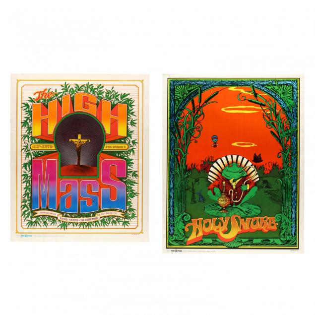 two-bob-fried-head-shop-posters-high-mass-and-holy-smoke