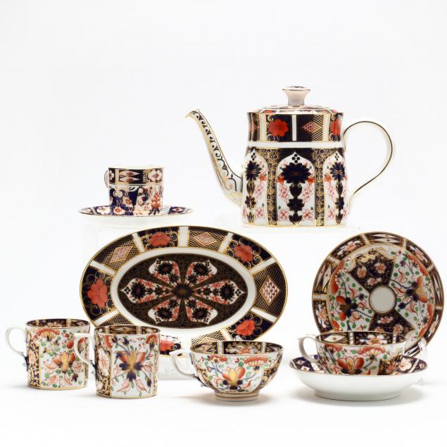 group-of-royal-crown-derby-english-imari