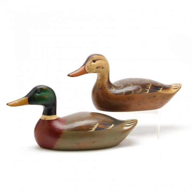 hornick-bros-stoney-point-decoys-mallard-drake-and-hen