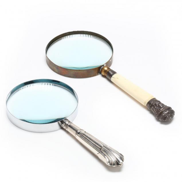 two-english-magnifying-glasses