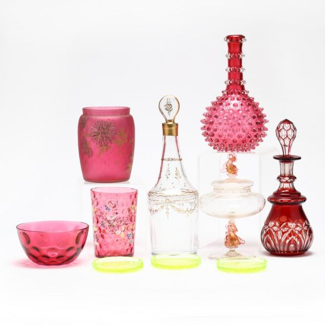 group-of-vintage-glass