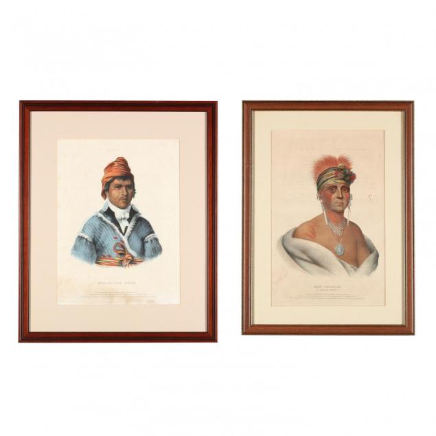 two-mckenney-hall-indian-lithographs
