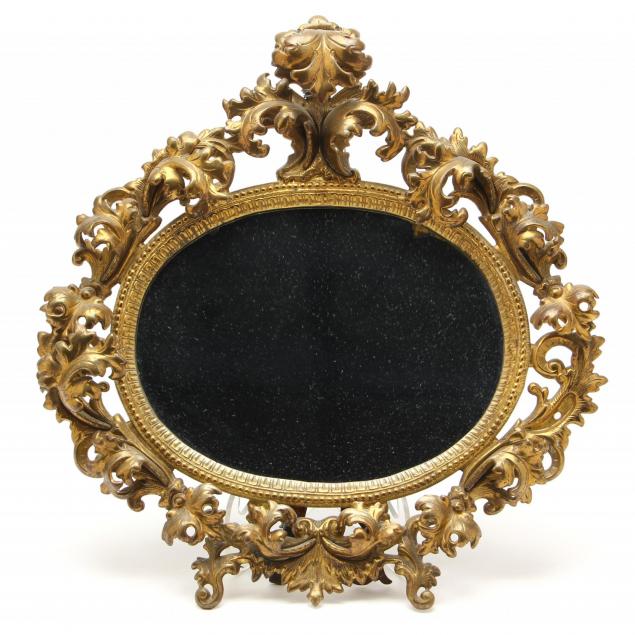 rococo-style-brass-boudoir-mirror