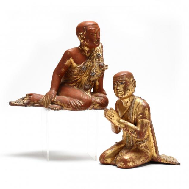 two-southeast-asian-carved-and-lacquered-deities