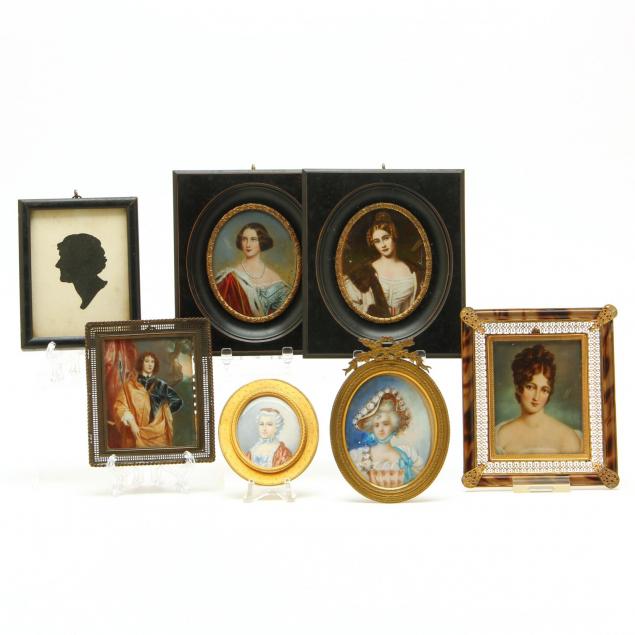 group-of-portrait-miniatures