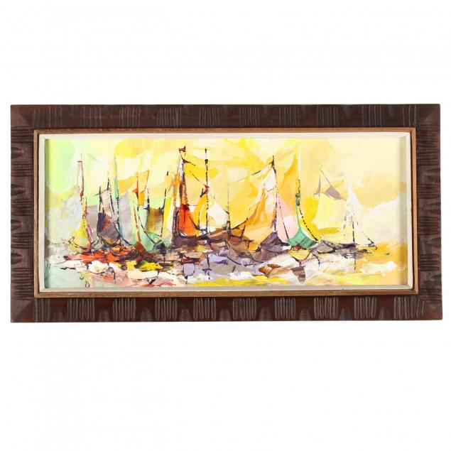 haitian-school-painting-of-boats