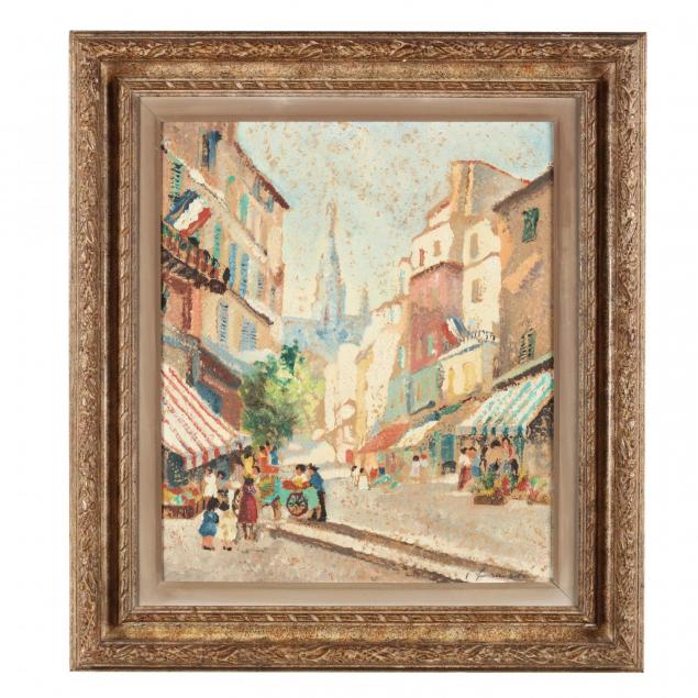 vincenzo-fioravanti-it-20th-century-italian-street-scene