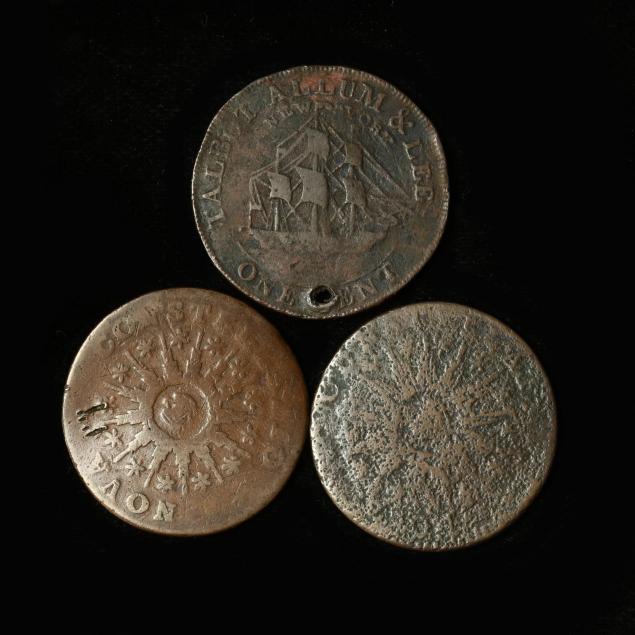 two-nova-constellatio-coppers-and-a-1794-talbot-alum-and-lee-cent
