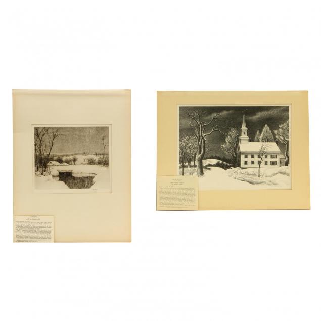 two-snowy-scenes-by-members-of-associated-american-artists-fiene-and-young