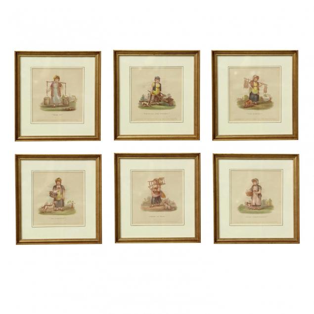 group-of-6-19th-century-british-prints-depicting-children-and-animals