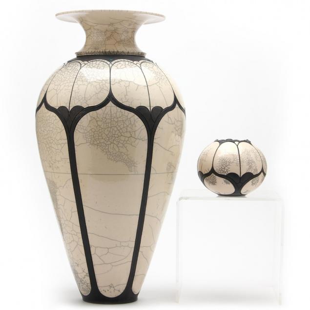 nc-pottery-andy-smith-two-raku-vessels