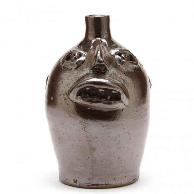 nc-folk-pottery-brown-pottery-face-jug