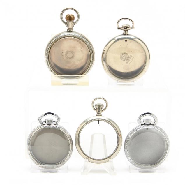 five-vintage-pocket-watch-cases