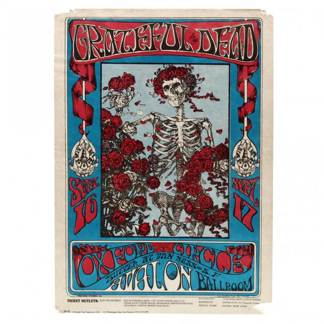 grateful-dead-skeleton-and-roses-avalon-ballroom-concert-poster-family-dog-1966