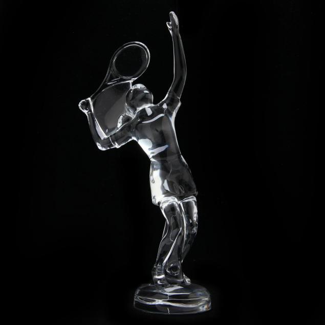 baccarat-crystal-tennis-player