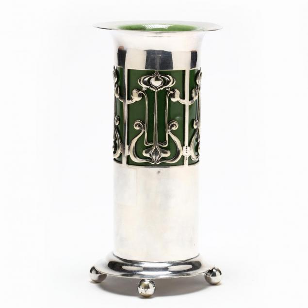 watcombe-art-nouveau-silverplate-vase