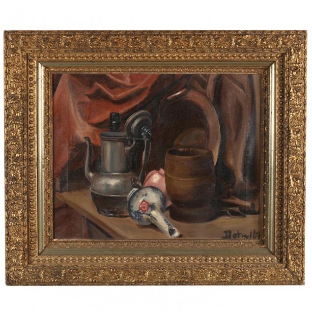 american-school-20th-century-still-life-with-broken-vase
