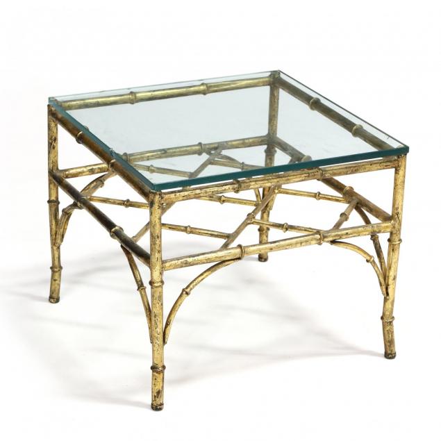 gilt-faux-bamboo-low-table