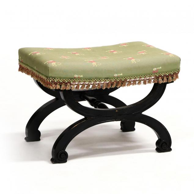 vintage-curule-foot-stool