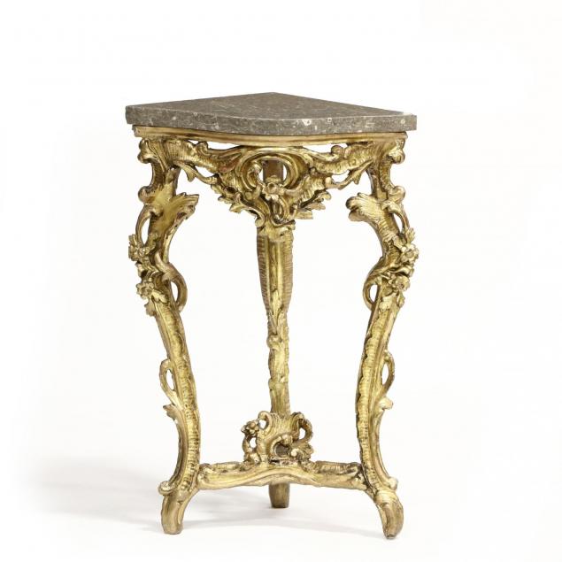 rococo-revival-marble-top-corner-table