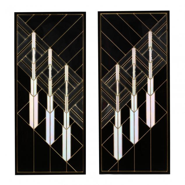 pair-of-art-deco-revival-stained-glass-panels