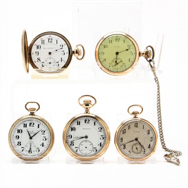 five-vintage-pocket-watches