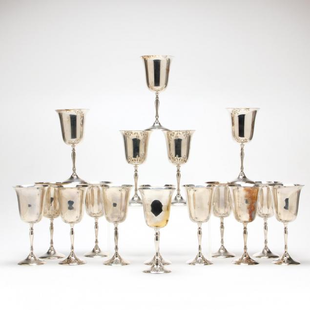 a-set-of-17-silverplate-goblets