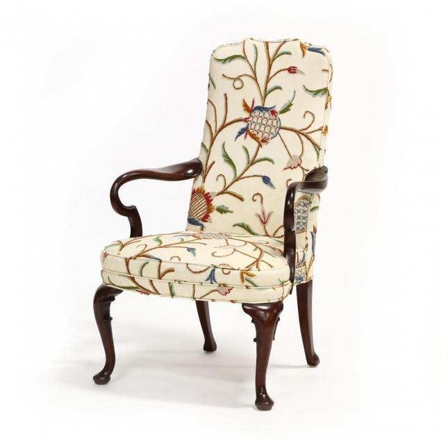 hickory-chair-co-queen-anne-style-arm-chair
