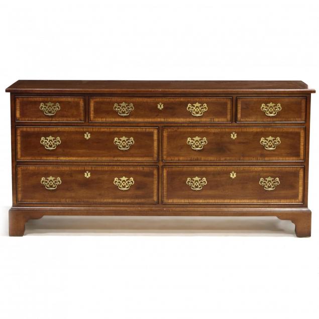 henredon-18th-century-portfolio-inlaid-chippendale-style-chest-of-drawers