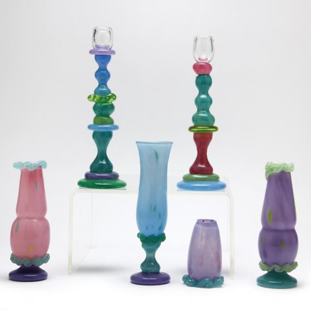 six-pieces-of-regional-art-glass