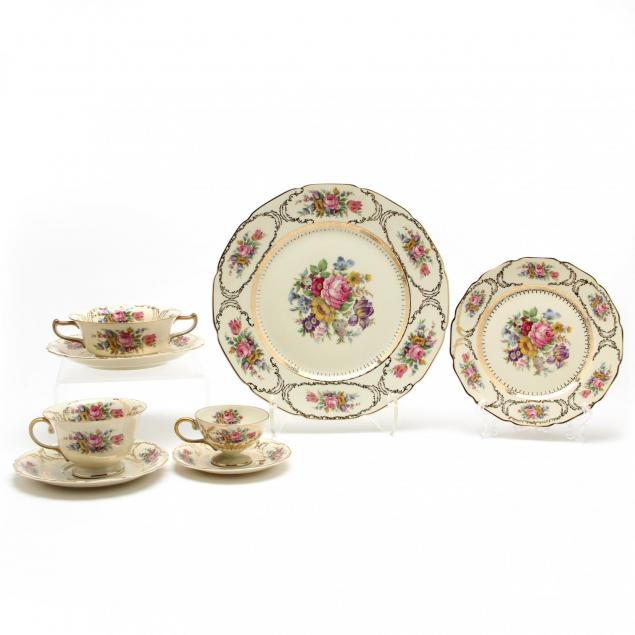 92pc-rosenthal-queen-s-bouquet-tableware