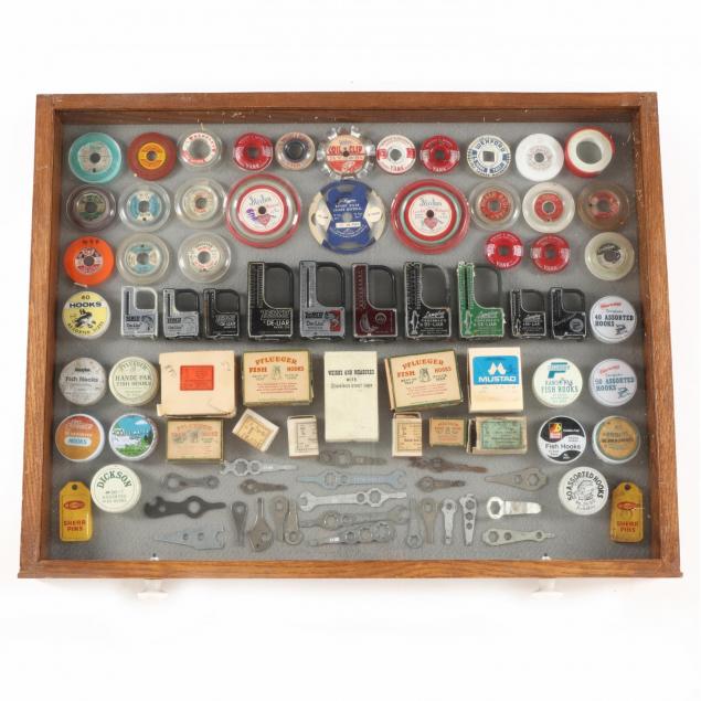 group-of-vintage-fishing-accessories