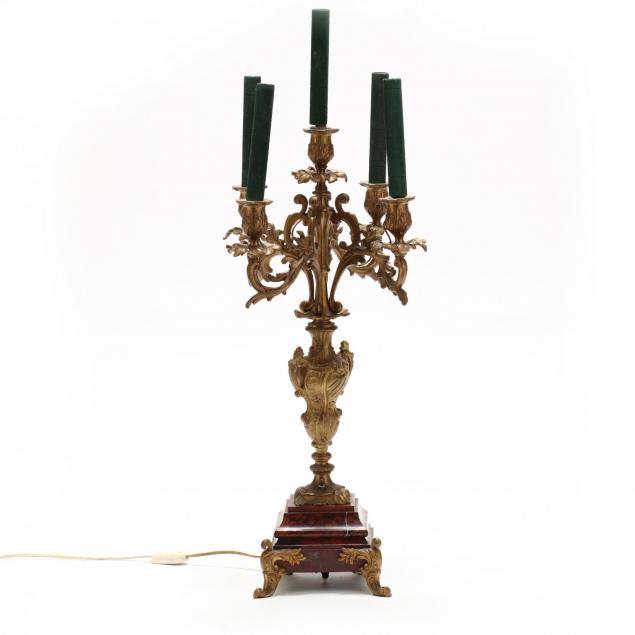 louis-xv-style-gilt-bronze-candelabra-lamp