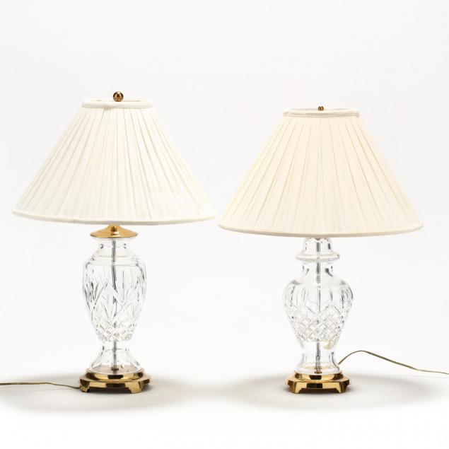 waterford-two-crystal-lamps