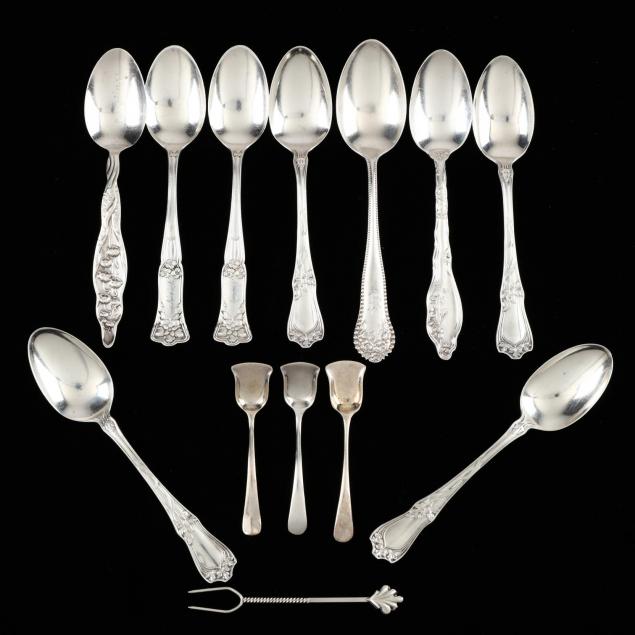 assorted-sterling-silver-flatware