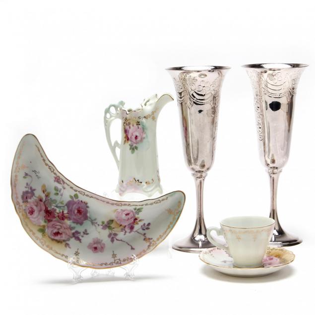 royal-crown-chantilly-rose-hand-painted-china