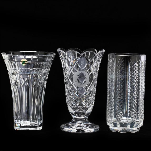 waterford-three-crystal-vases