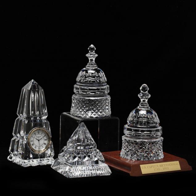waterford-four-crystal-desk-objects