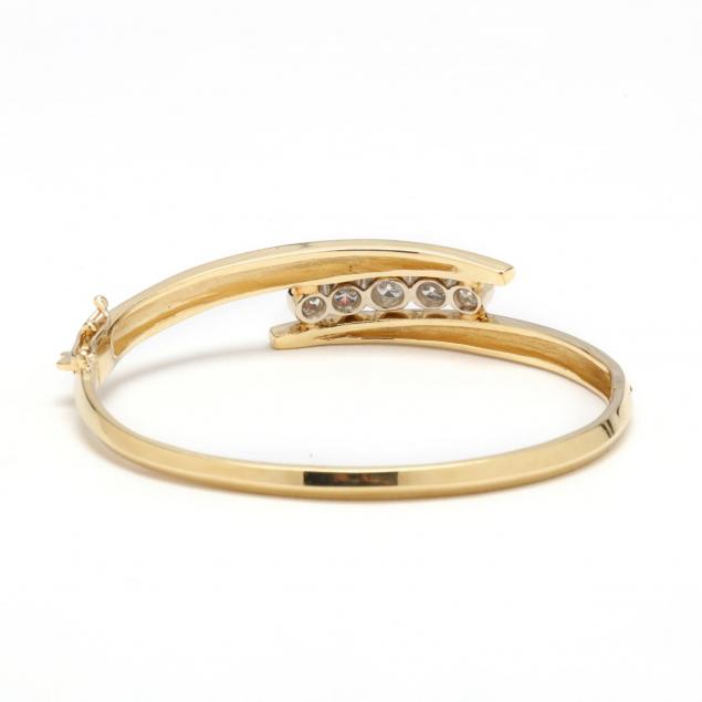 14KT Gold and Diamond Bracelet (Lot 309 - The Winter Auction - Fine ...