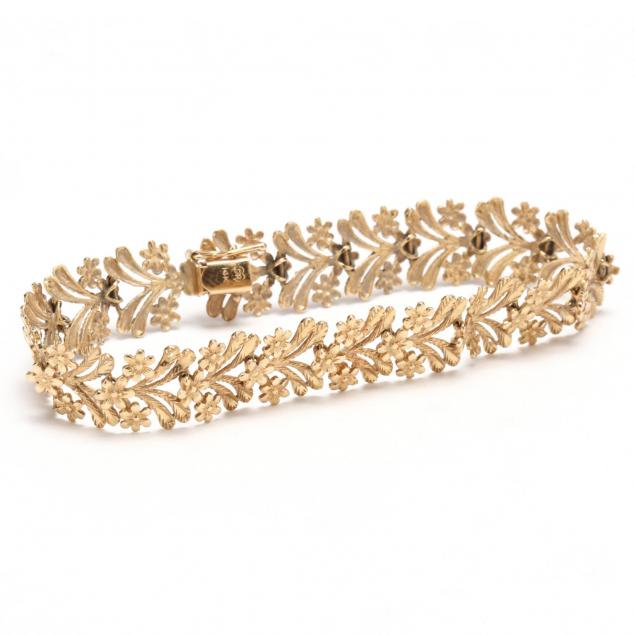 vintage-14kt-gold-bracelet