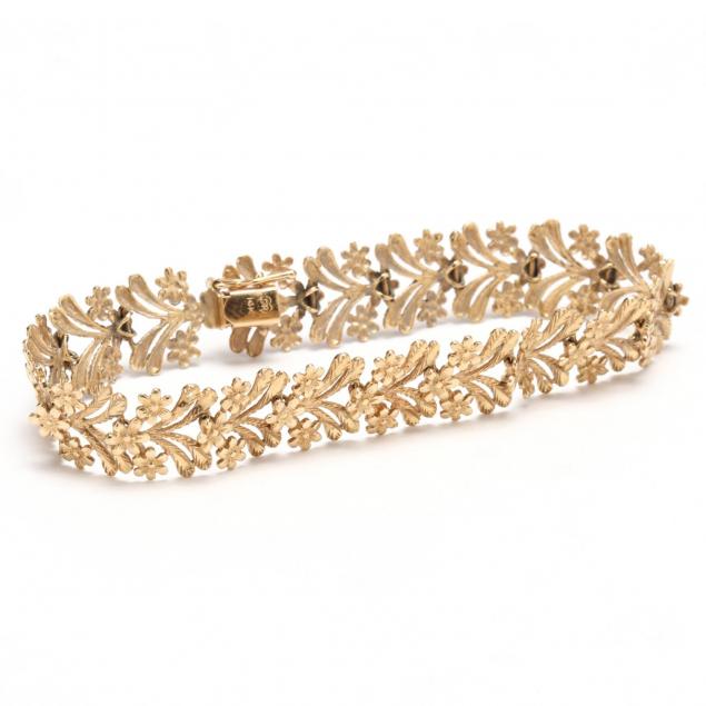 vintage-14kt-gold-bracelet